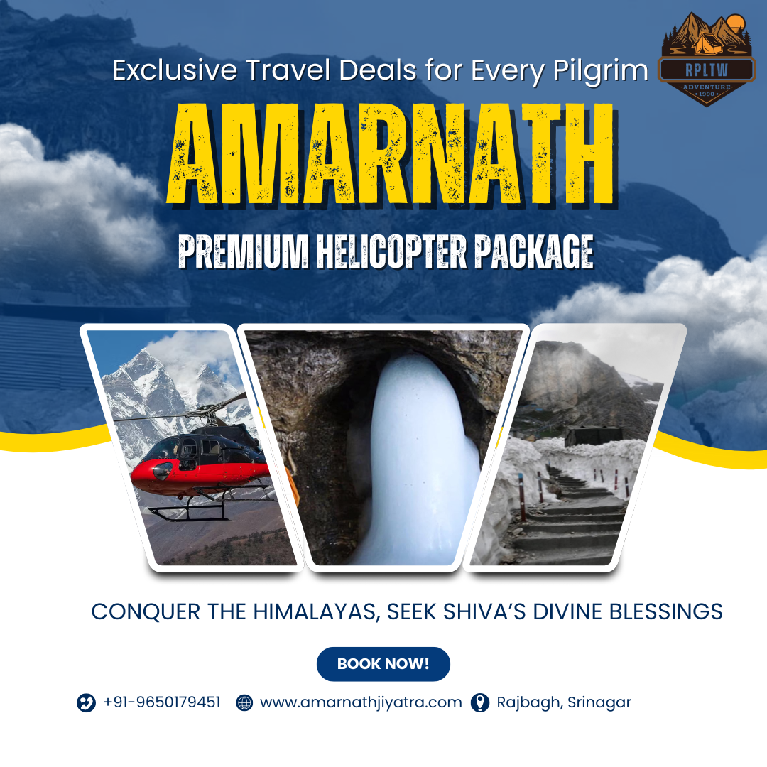 Amarnath Premium Helicopter Package