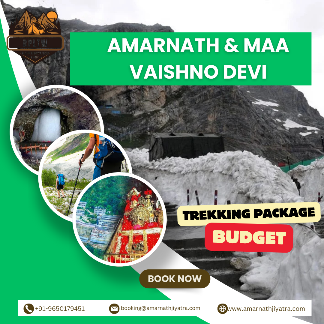 budget Amarnath with mvd TREKKING